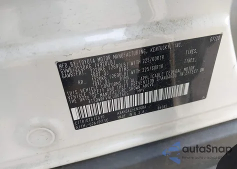 2020 Toyota Rav4 Hybrid Limited from USA, damaged, VIN 4T3DWRFV9LU007665